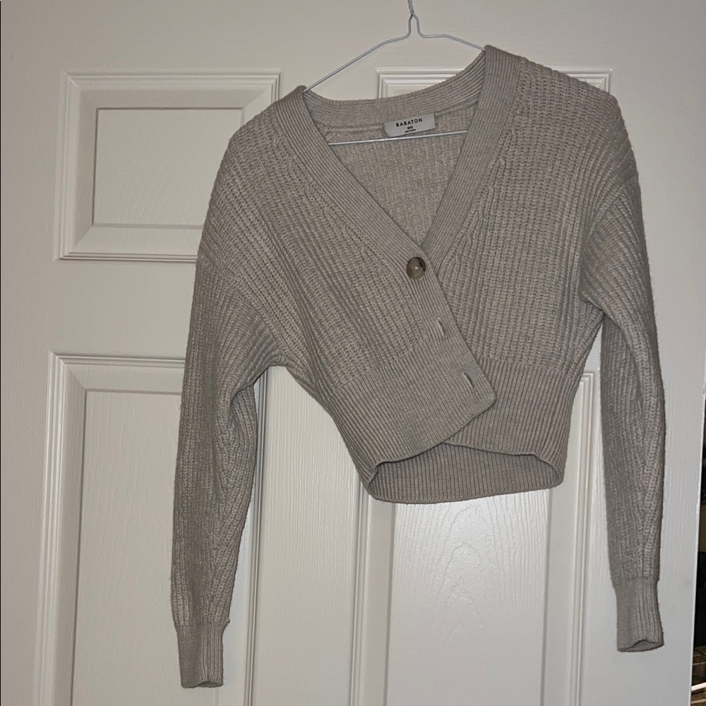 Cream Babaton cardigan